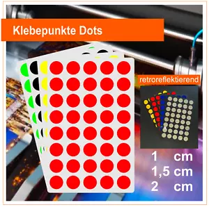 Punti adesivi Dots - colori normali o retroriflettenti - Foto 1 di 5