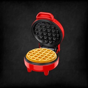 Snailer Mini Waffle Maker Kompaktes Waffeleisen für Belgische-Waffeln Antihaft - Bild 1 von 5