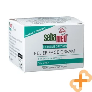 SEBAMED EXTREME DRY SKIN Urea 5% Relief Face Cream Allergy Friendly 50 ml - Picture 1 of 24