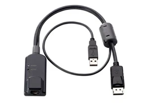 HP AF654 820457 KVM Console USB/Display Port Interface Adapter RJ45 - 1xDP&1xUSB - Imagen 1 de 2