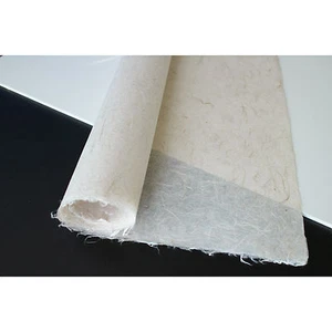 [3 Pcs] Korean Traditional Handmade Paper HanJi Unbleached Natural Fiber Texture - Picture 1 of 7