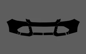 Ford kUGA (MK2) 12-16 Front Bumper CLEAR Stone Chip Paint Protection guard Film - Picture 1 of 3