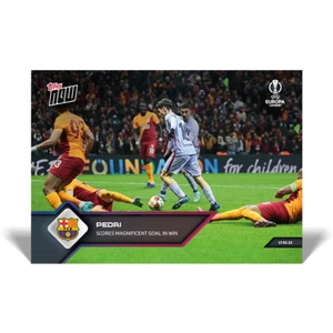 Topps NOW UEL 21/22 - Tarjeta 033 - Pedri - FC Barcelona - Imagen 1 de 2