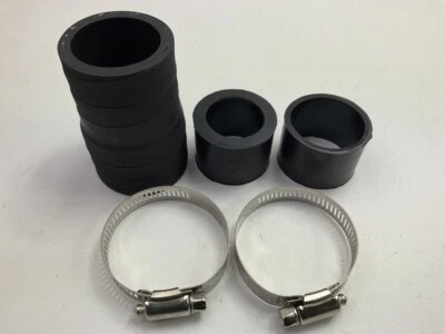 Spectre 7810 Radiator Hose Adapter Rubber Sleeves, 1-1/4",  1-1/2" & Clamps - Image 1 of 4