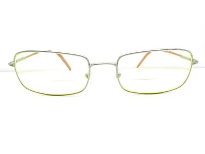 Monturas para gafas Givenchy 54-18-130 plateadas rojas rectangulares TV6 30229 Foto 1 de 4