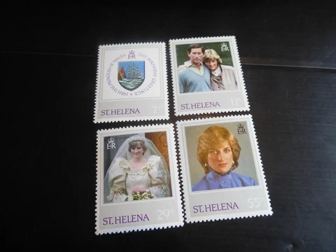 ST HELENA 1982 SG 397-400 21ST BIRTHDAY OF PRINCESS OF WALES MNH Cover