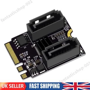 M2 To SATA3.0 Expansion Card Adapter KEY A + E WIFI M.2 To SATA Converter Card - Afbeelding 1 van 12