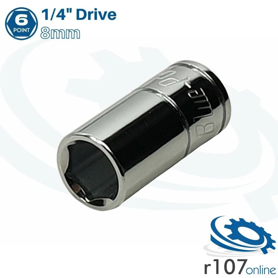 Blue Point 8mm Socket, 1/4" Drive BLPSM148 - As sold by Snap On - Image 1 of 1