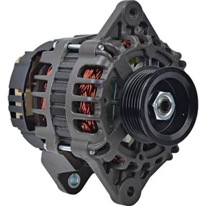 12V 75A Alternator for Various Models, New, Clockwise Rotation, Solid Pulley - Picture 1 of 5