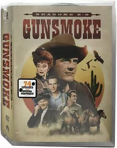 GUNSMOKE Complete Series Season 8 + 9 - 20 DVD BOX SET - SEALED WESTERN RARE - Picture 1 of 1