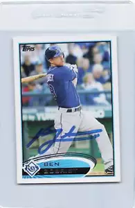 2012 Topps #195 Ben Zobrist Rays signiertes Auto *K1878 - Bild 1 von 2