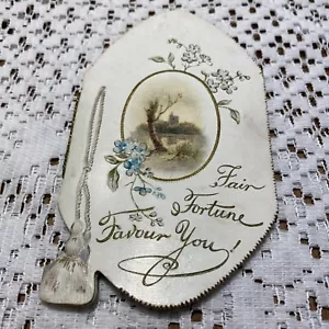 Raphael Tuck Antique Illustrated Poetry Book Fair Fortune Favour You - Picture 1 of 8