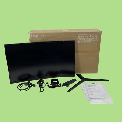 SAMSUNG 27" Essential S3 S36GD FHD Monitor 100Hz 250nits LS27D366GANXZA #BU4237 - Image 1 of 4