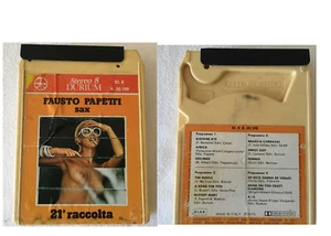 CASSETTA STEREO8 FAUSTO PAPETTI 21 RACCOLTA - Foto 1 di 1