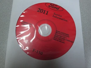 2011 Ford F150 F-150 Camión Servicio Tienda Reparar Información Manual CD Nuevo - Imagen 1 de 1