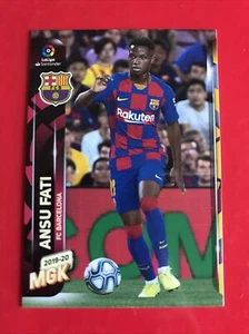 2019 Panini Megacracks La Liga Rookie Ansu Fati #72bis Barcellona Card Mint - Picture 1 of 2