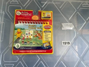 My First LeapPad Disney Pooh's Honey Tree Preschool Reading Book & Cartridge NEW - Picture 1 of 2