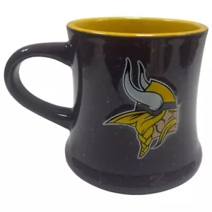 Taza de café Minnesota Vikings 16 oz taza emblema de cerámica NFL mercancía oficial - Imagen 1 de 1
