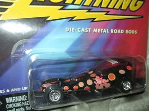 PINK PANTHER Cherry bomb JOHNNY LIGHTNING 1/64 ltd ed 2000 black - Bild 1 von 4
