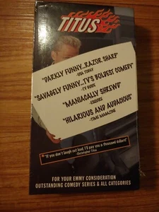 Titus VHS Tape Emmy Consideration Screener Promo New Sealed - Picture 1 of 6