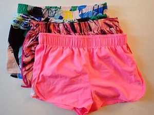 Girls Shorts XL Ideology Lot of 3 Pink Blue Green Athletic Sports Extra Large - Picture 1 of 19