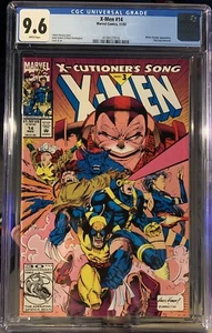 Cómic X-Men #14 Marvel noviembre 1992 páginas blancas clasificación 9,6 CGC - Imagen 1 de 2