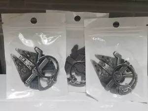 (3 Pack) Star Wars Millennium Falcon Keychain - Bottle Openers - Brand New - Picture 1 of 1