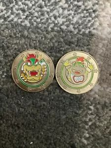 Frankford Candy Super Mario Coin Metal - Bowser & Bowser Jr. - Picture 1 of 2