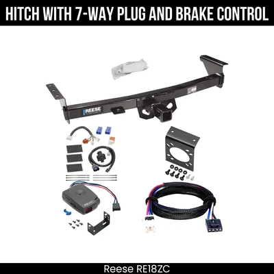 Reese Hitch Tow PKG Brake Control For 05-25 Nissan Frontier 09-12 Suzuki Equator - Image 1 of 4