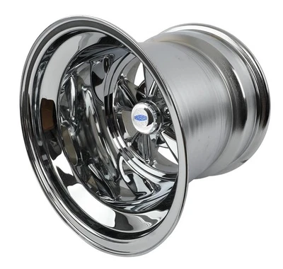 Cragar 08/61 S/S Super Sport Chrome Wheel 15"x14" 5x4.75" BC Set of 2 - Image 1 of 4
