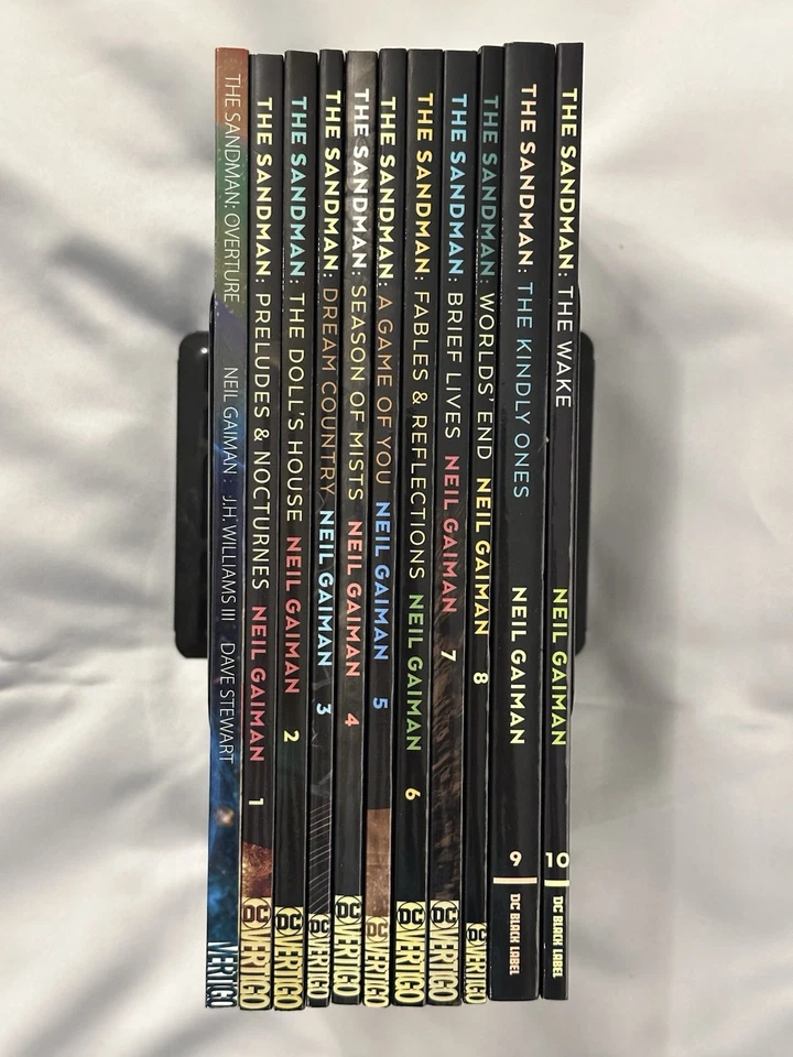 Obertura Sandman Vol 1-10 Tpb Gaiman Foto 1 de 4