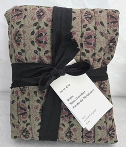 West Elm Gemma wendbarer Druck Mix 1-Scham 26" x 26" grün/dunkeloliv - Bild 1 von 2