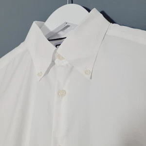 WORN ONCE CHARLES TYRWHITT MENS SHIRT 15.5" NECK EXTRA SLIM FIT WHITE DB14 - Foto 1 di 8