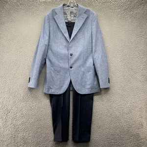 Suitsupply Suit Mens 38L Wool Two Button Slim Fit SohO Dress Pants 32X32 - Picture 1 of 22