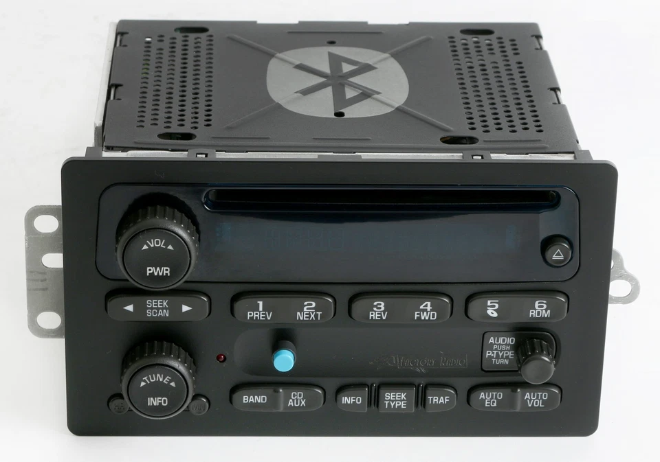 2005-09 Chevy GMC Truck AMFM CD Player Radio Upgraded w Bluetooth Music 15850275 — 第 1/4 张图片