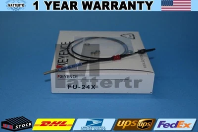 FU-24X FU24X 1PC New KEYENCE Fiber Optic Sensor Switch - Image 1 of 3