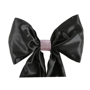 200 Pink Rhinestone Bow Covers - 8 Row - wedding chair sash reusable - Picture 1 of 5