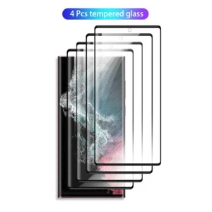 Protezione Schermo Temperata per Samsung Galaxy S23 S22 Ultra S21 S20 S24 Note 20 - Foto 1 di 16