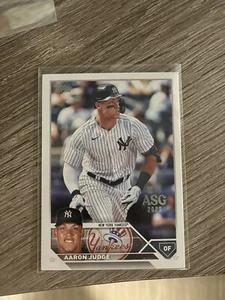 AARON JUDGE 2023 Topps Series 1 #62 All-Star Game Set Foil Stamp Yankees - Picture 1 of 1