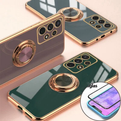 Magnet Hülle für Samsung S25 S23 S22 S24 Ultra S21 S20 Handy Schutz Silikon Case