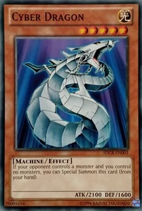 SDCR-EN003 CYBER DRAGON COMMON MIXED ED YuGiOh CARD - Picture 1 of 1