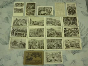 Set 20 cartoline d'epoca circa 1915 'Rhein Pfalz Wein' Germania - Foto 1 di 10