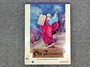 VTG The Interactive Old Testament Big Box PC Game by Azeroth, Extremely Rare HTF - Picture 1 of 19