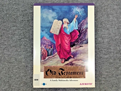 VTG The Interactive Old Testament Big Box PC Game by Azeroth, Extremely Rare HTF - Image 1 of 4