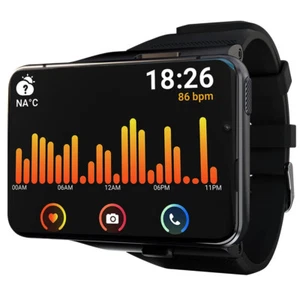 Men 4G Watch WIFI Smart Bracelet with Camera Unlocked Video Call 4+64G Bluetooth - Picture 1 of 12