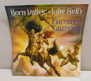 Boris Vallejo & Julie Bell's Fantasy 2008 Calendar Wall Art Framed Prints Sci-Fi - Picture 1 of 15