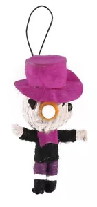 DC Comics 2.5" The Penguin String Doll Keychain Voodoo Phone Charm Figure NIB - Picture 1 of 2