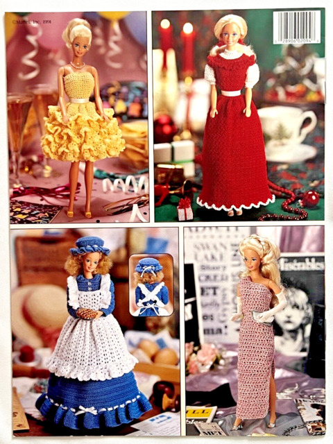 Moda Barbie Crochê - Aula nº 7 - Vestido 