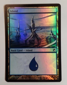 1x ISLAND *FOIL*- NM/LP - Scars of Mirrodin - SPARROW MAGIC mtg - Picture 1 of 1