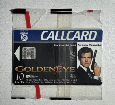 Irish Phonecard - James Bond 007 Golden Eye, mint sealed - Image 1 of 2